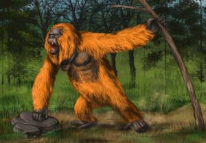 gigantopithecus extinct