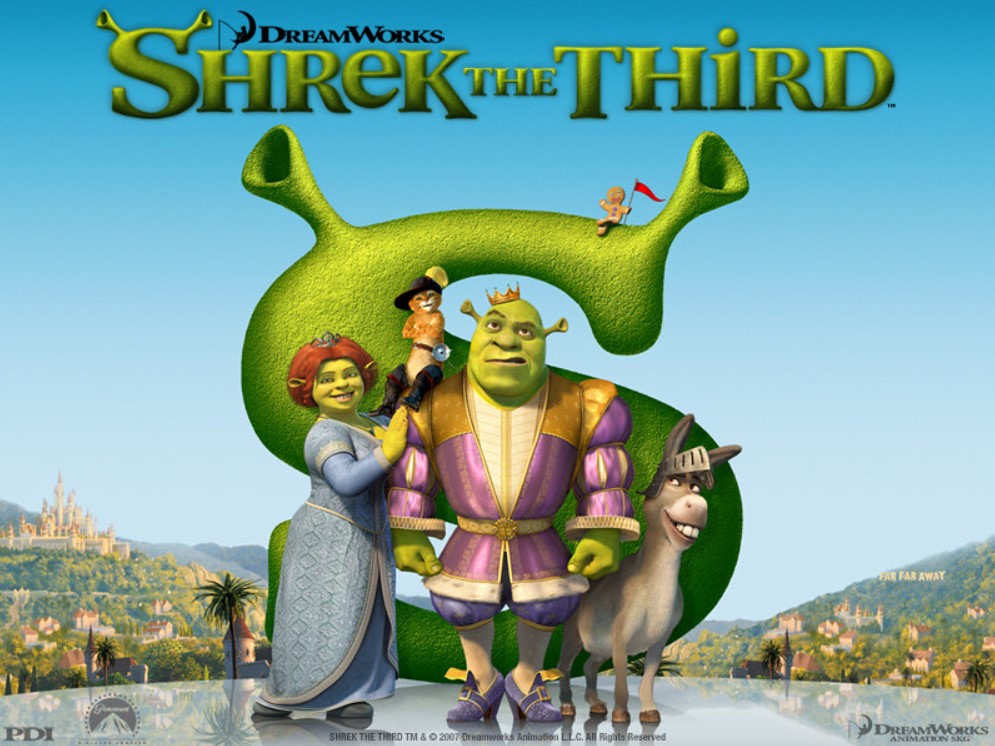 Shrek Cartoons, Shrek 2, Shrek the Third, Shrek Forever After